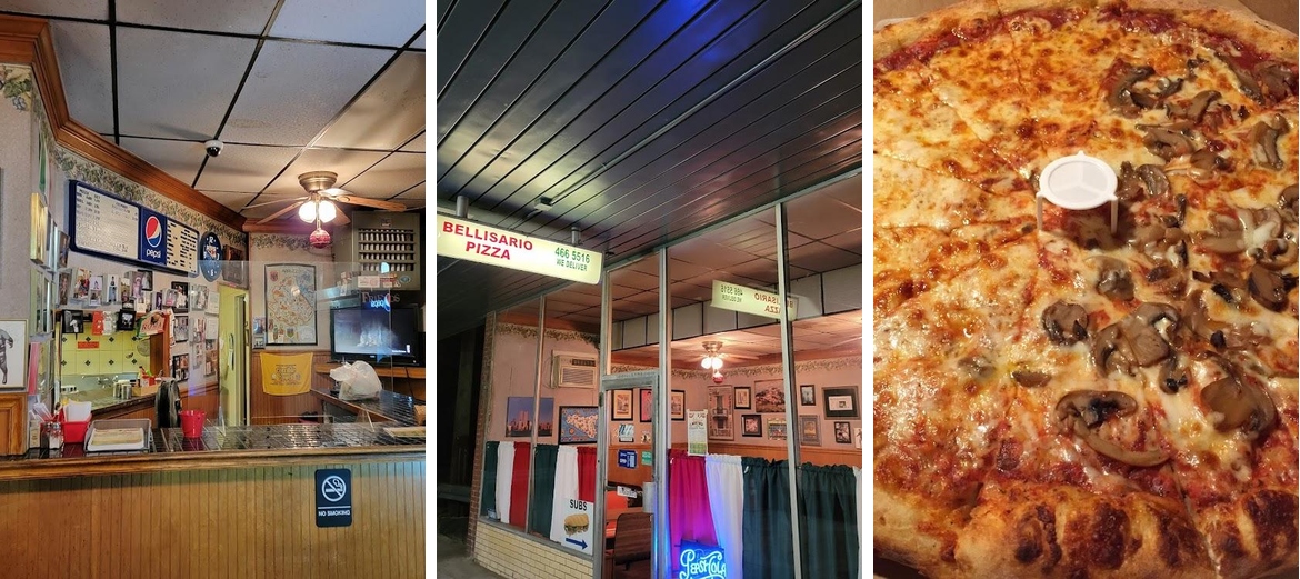Bellisario Pizza Shop Menu