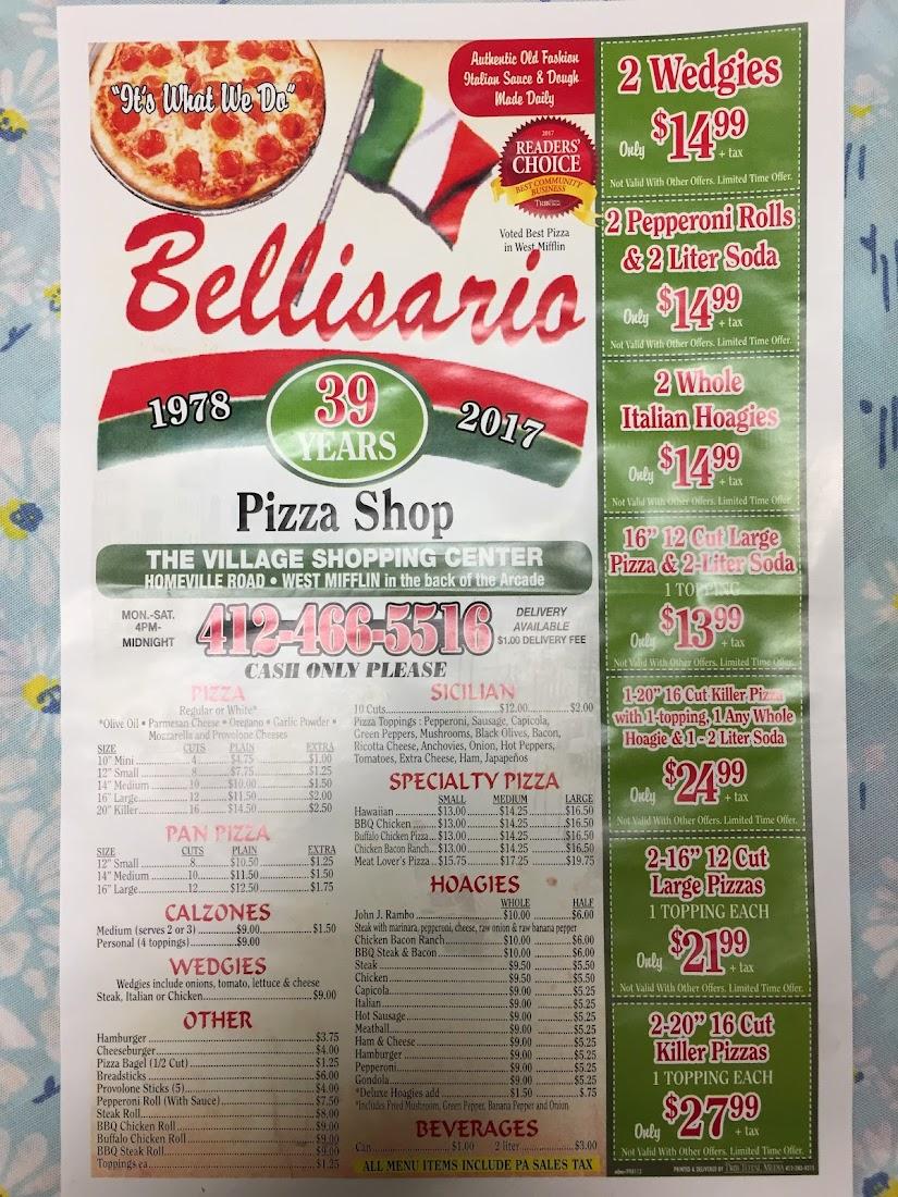 Bellisario Pizza Shop
